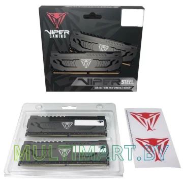 Оперативная память Patriot Viper Steel 2x8GB DDR4 PC4-28800 (PVS416G360C8K) картинка 4